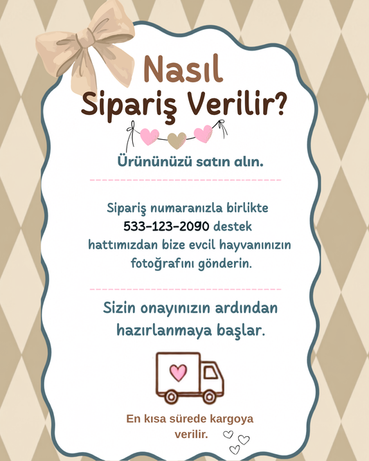 Kişiye Özel Konsept Evcil Hayvan Portresi/ Pet Story Koleksiyonu