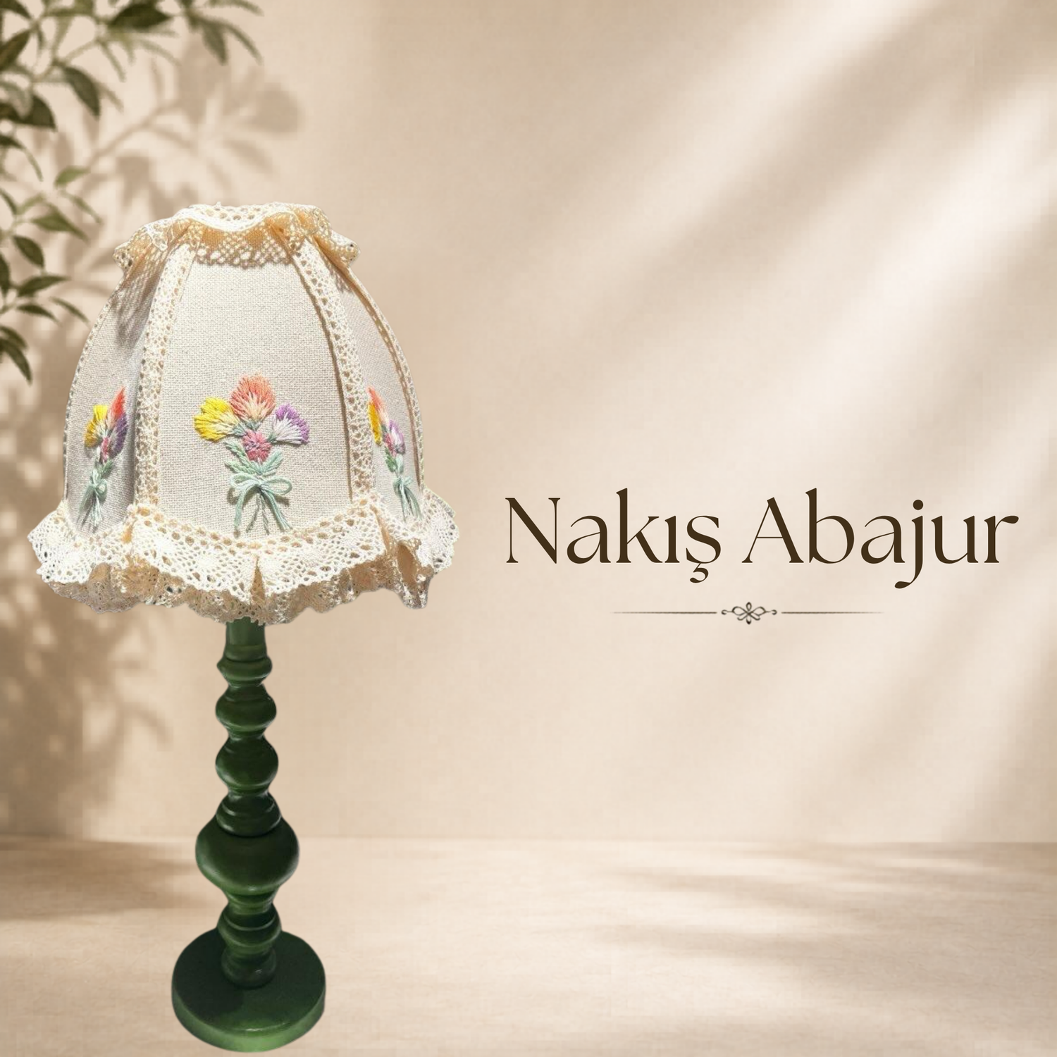 EL İŞİ NAKIŞ ABAJUR
