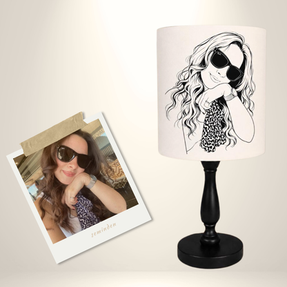 Custom Portrait Lamp