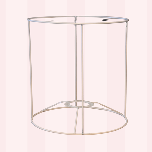 Silindir Model Abajur Teli 30 cm çap