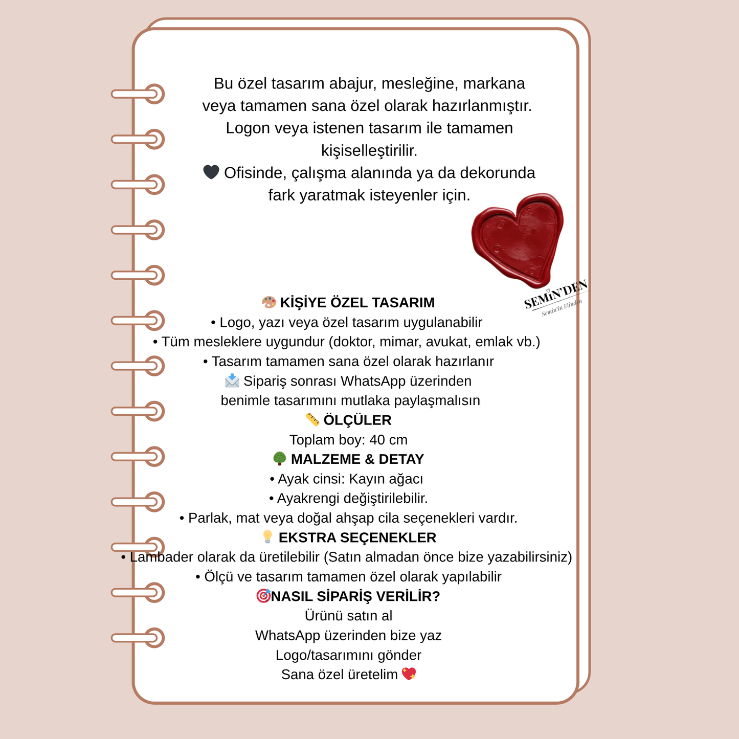 LogoLamp™ – Kişiye Özel Logolu Abajur