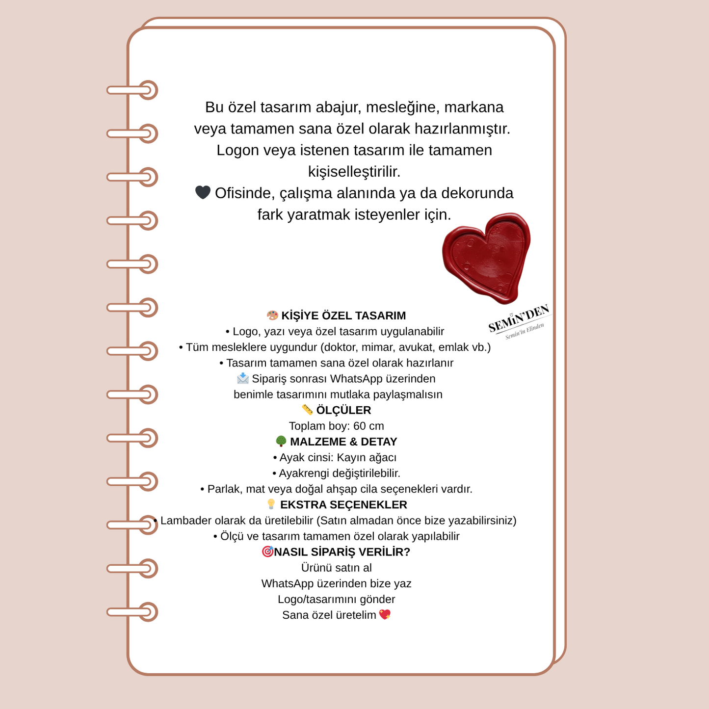 LogoLamp™ – Kişiye Özel Logolu Abajur