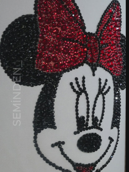 Minnie Mause Taşlı Tablo Kiti
