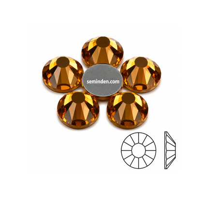 Topaz Rhinestone Cam Taş