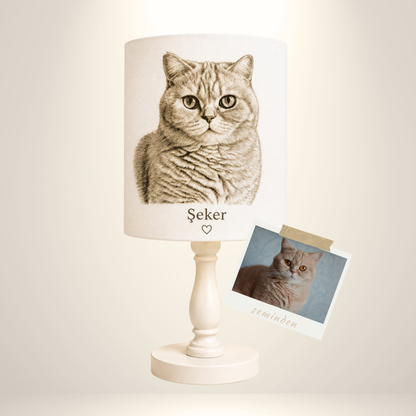 Pet Portrait Lamp